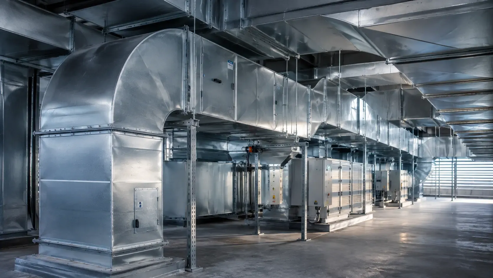 Sistema de ductería de ventilación